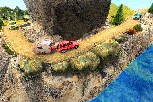 Modern Offroad Uphill Camper Van Bus Simulator screenshot 9