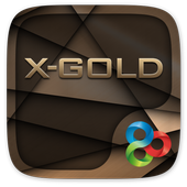 X-Gold Go Launcher Theme icon