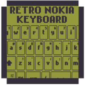 Retro Nokia keyboard icon