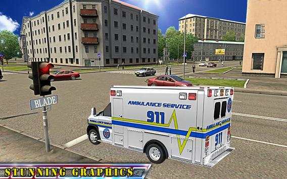 Ambulance Drive Simulator 3d screenshot 2