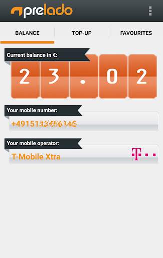 prelado - Mobile Phone Top-up screenshot 1