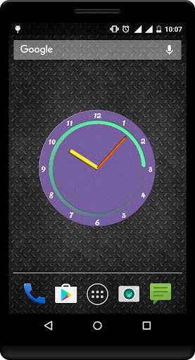 Atomic Clock Live Wallpaper screenshot 2