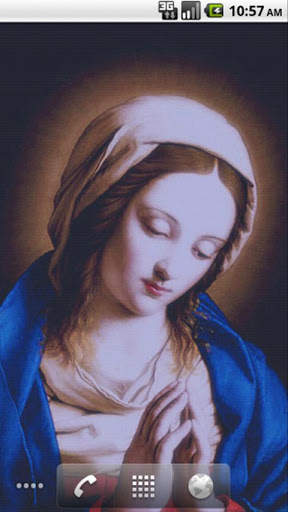 Virgin Mary LWP Free screenshot 1