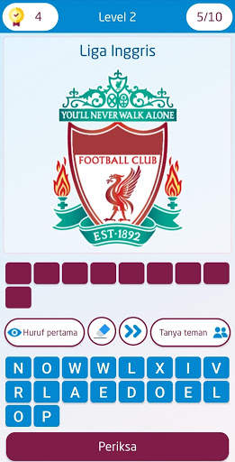 Tebak Logo Sepak Bola Dunia screenshot 3