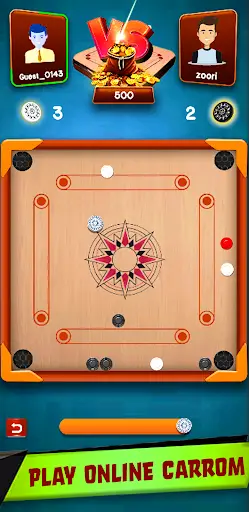 Carrom Board Pool Game screenshot 2