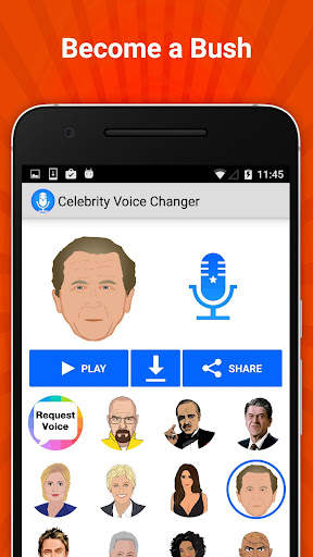 Celebrity Voice Changer Lite screenshot 5