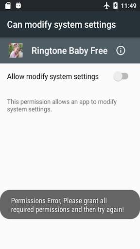 Ringtone Baby Free screenshot 4