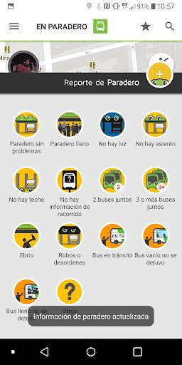Transapp: horarios de buses en línea y metro screenshot 2