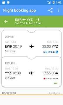 airstar - flight booking app screenshot 3