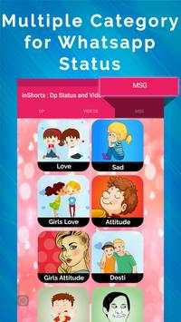 inShort : Dp Status and Video screenshot 4
