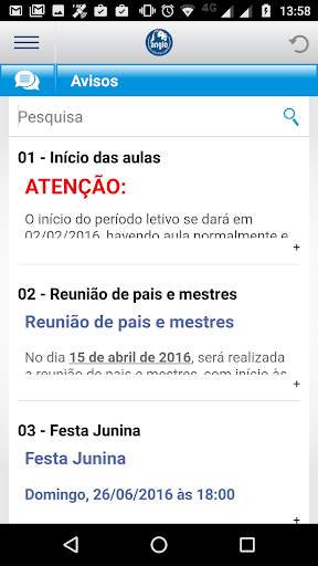 Anglo Médio Mobile screenshot 2