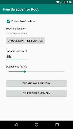 Free Swapper for Root screenshot 1