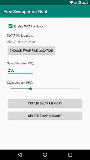 Free Swapper for Root screenshot 1