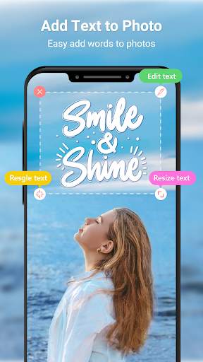 Text On Photo - Photo Text Edit & TextArt screenshot 1