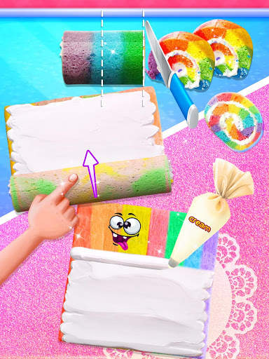 Unicorn Cake Roll - Unicorn Food Maker screenshot 6