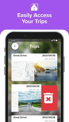 Driver: Turn Your Phone Into A Dash Cam For Free 5 تصوير الشاشة