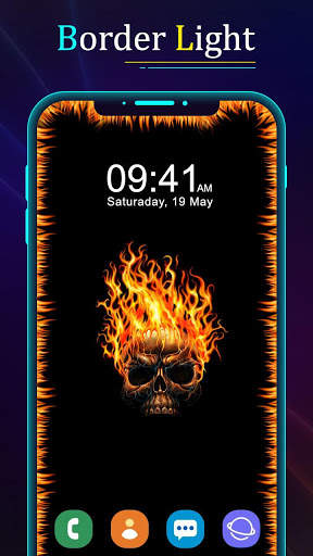 Colorful Border Light - Edge Live Wallpaper LED screenshot 3