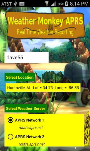 Weather Monkey APRS screenshot 1