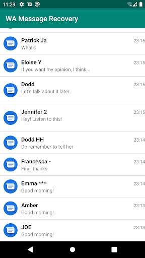 Wa Message Recovery screenshot 2