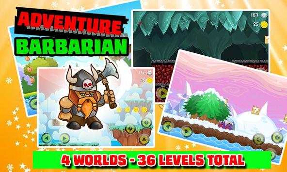 BARBARIAN king Run World Game screenshot 5