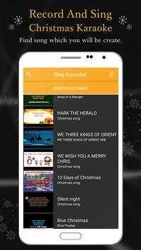 Record And Sing Christmas Karaoke screenshot 1