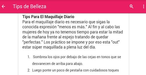 Tips De Belleza screenshot 8