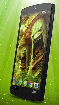 Evil Mushroom Live Wallpaper screenshot 2