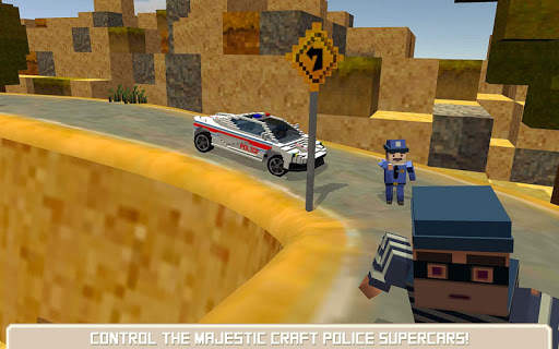 Blocky San Andreas Police SIM screenshot 1
