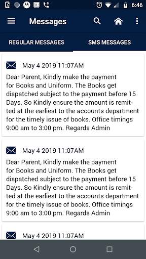 GEMS India Parent Portal 4 تصوير الشاشة