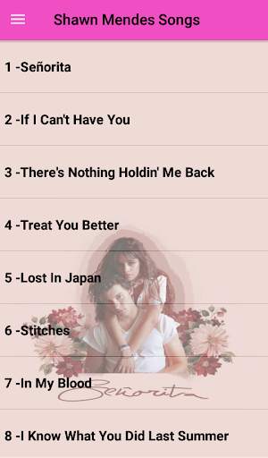 SHAWN MENDES-Songs Offline (40 Songs) screenshot 1