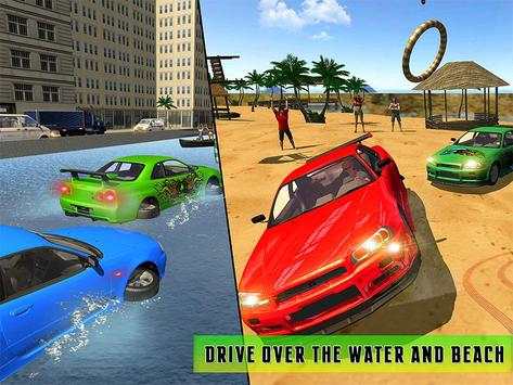 Water Surfing Car Racing Stunt screenshot 16