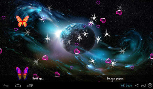 Planet Live Wallpapers - Screen Lock, Sensor, Auto screenshot 10
