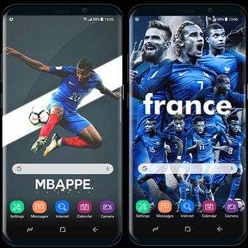 Tim sepak bola Perancis wallpaper Piala Dunia 2018 screenshot 1