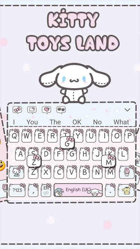 Cute Kitty Toys Land keyboard screenshot 2