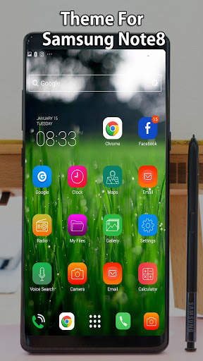 Theme for Samsung galaxy note 8 theme & wallpapers screenshot 5