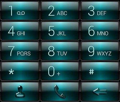 Dialer Dusk AquaGreen Theme screenshot 6