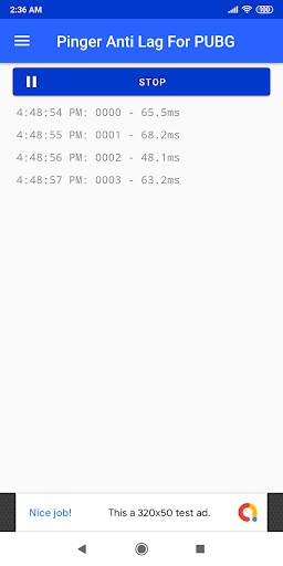 Pinger Antilag for PUBG - Fix lag problem screenshot 1