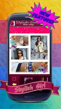 Stylish Girl Photo Collage screenshot 3