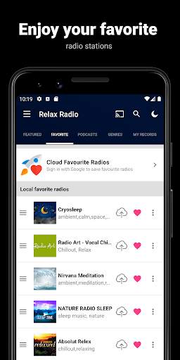 Relax Radio & Podcasts: Sleep and Meditate Music screenshot 5