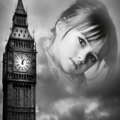 Black and White Photo Frames أيقونة