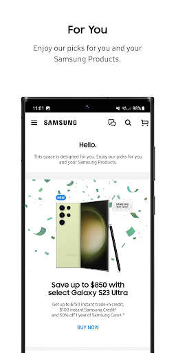 Shop Samsung screenshot 3
