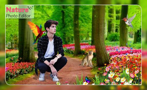 Nature photo Frame Editor 2 تصوير الشاشة