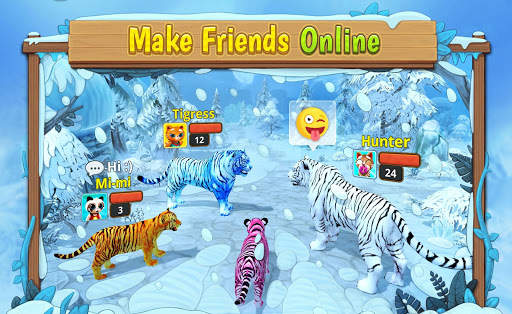 White Tiger Family Sim Online - Animal Simulator screenshot 2