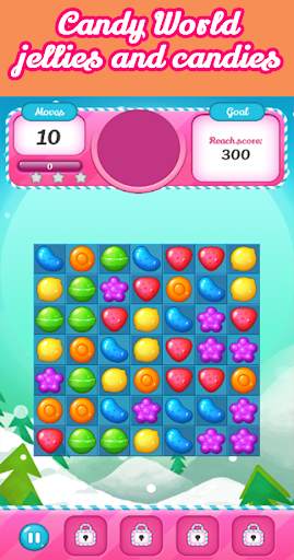 Candy World jellies and candie screenshot 4
