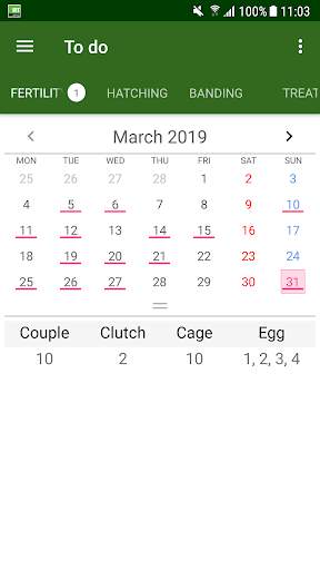 Birds Manager скриншот 2