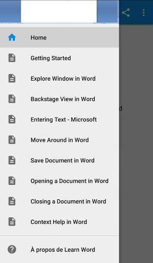 Learn Word 2010 screenshot 1