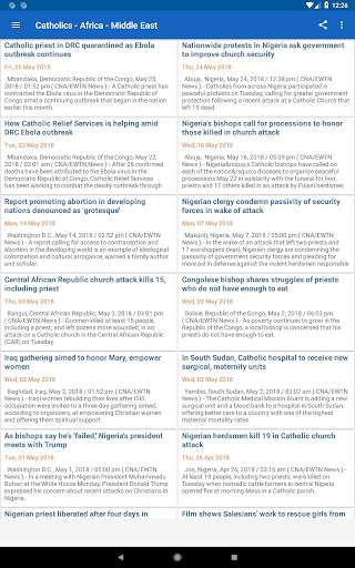 Catholic News 11 تصوير الشاشة