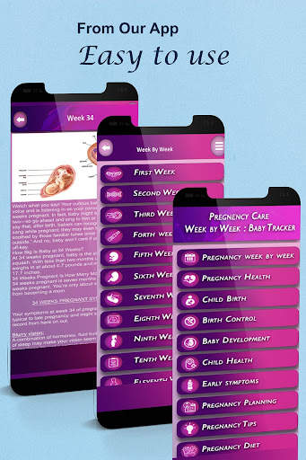 Pregnancy care week by week screenshot 4