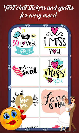 Valentine Love Emojis -Sticker 3 تصوير الشاشة