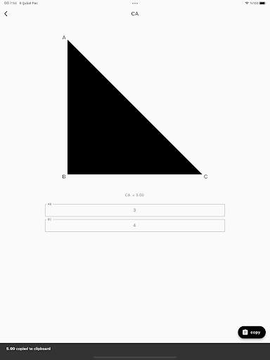 Right Triangle Calculator screenshot 5